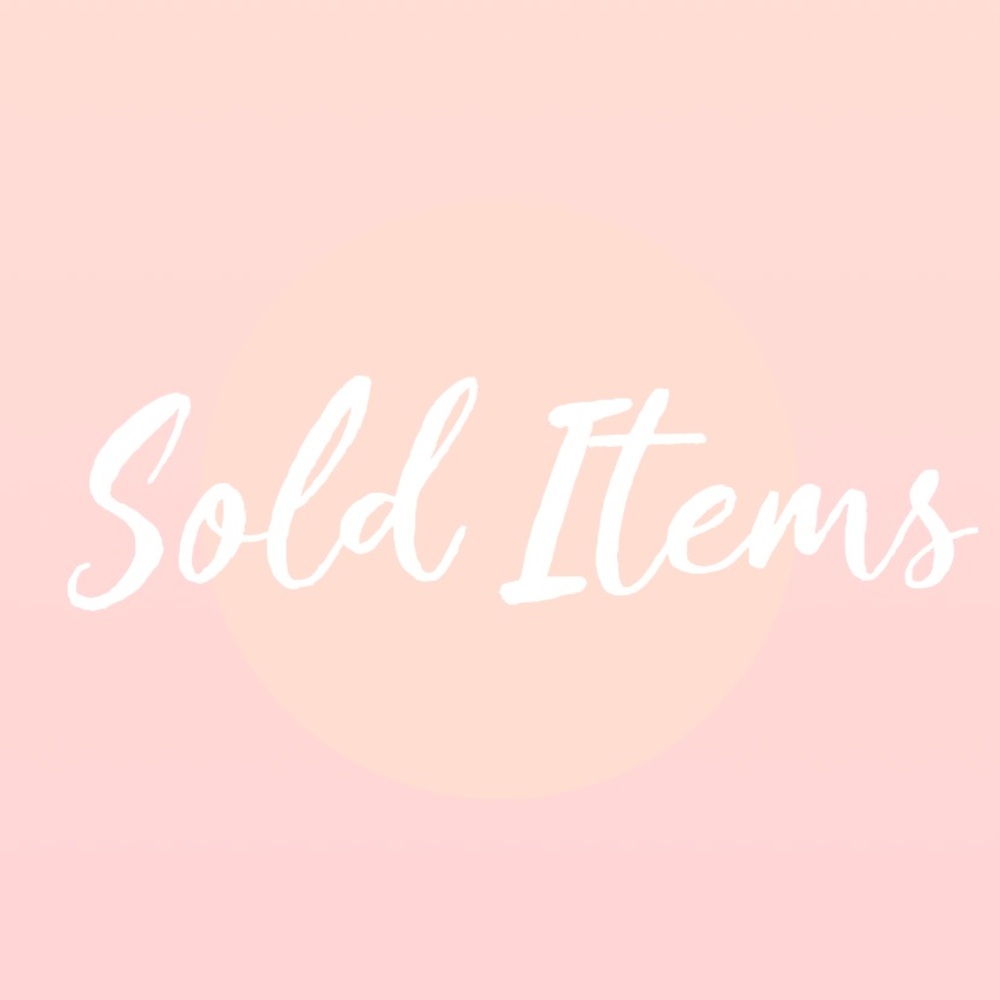 SOLD ITEMS